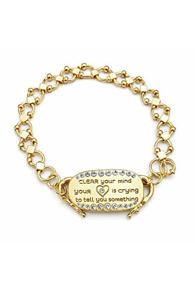 neslyaccessories Kuyumcu İşçilikli 14k Gold Love Künye