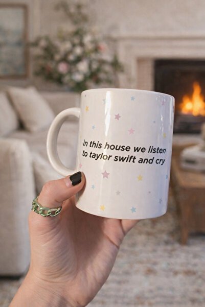 Evion Taylor Swift Oral Mug 330 ml |   Fun Design with English Text