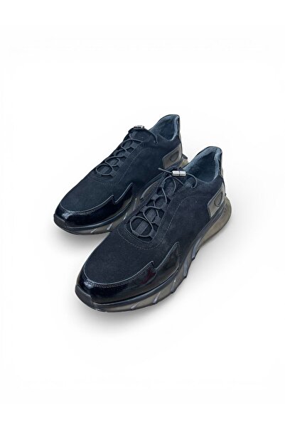 PATRON SHOES أحذية رياضية كاجوال للرجال من الجلد الطبيعي من جلد الغزال