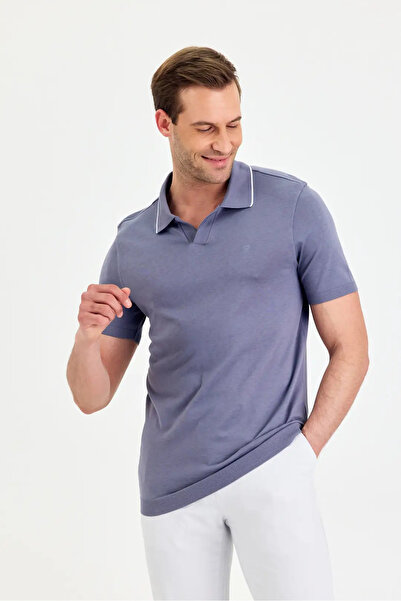 Wellalux Polo Collar Short Sleeve Men's T-Shirt – Modern and Timeless Elegance