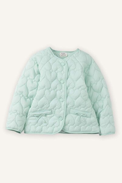 DeFacto Palton cu guler rotund pentru fetiță G6079A526SP