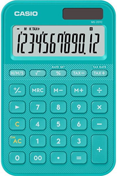 Casio MS-20YC-TU-W-DP Hesap Makinesi Desktop