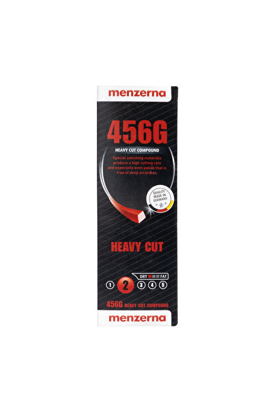 Menzerna 456G Gri Heavy Cut Katı Cila – Derin Çizik Giderici Ön Parlatma Poli...
