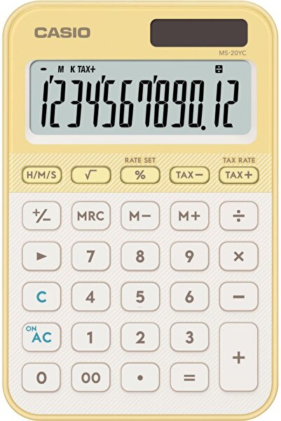 Casio MS-20YC-LY-W-DP Hesap Makinesi Desktop