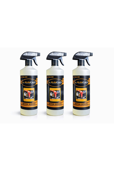 SunCar OTO BETON SÖKÜCÜ SPREY 750 ML 3LÜ SET