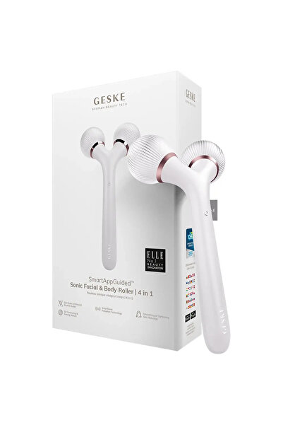 Geske Sonic Facial and Body Roller 4 in 1 Aparat de masaj Starlight