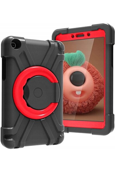 Other Husă Samsung Galaxy Tab A 8.0, Blindată, 3 Straturi PC și TPU, Suport R...