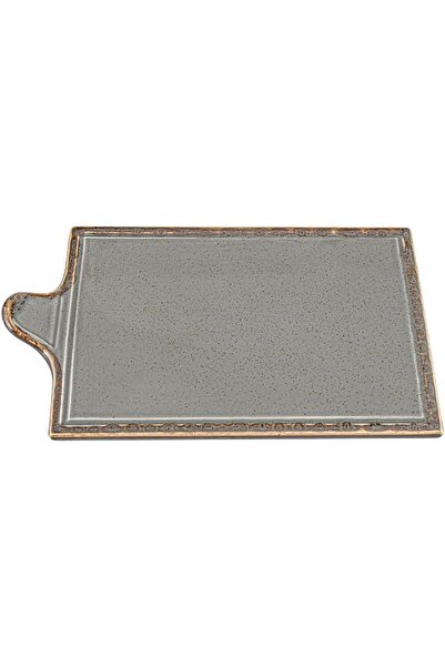 Porland Koyu Gri Peynir Tabağı 35cm