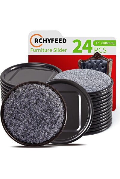 Other Set 24 Suporturi Mobilier - Protectie Podea, Pasla si Aluminiu - 100mm,...