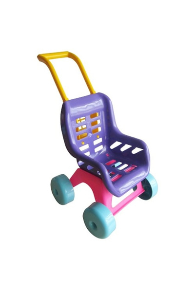 Dohany Durable Plastic Doll Stroller, Purple