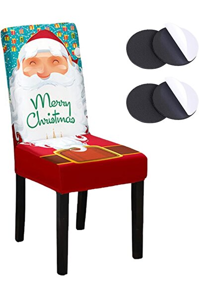 Other Husă Scaun Elastică Crăciun - Poliester și Spandex, Universală, Imprime...