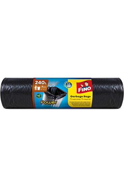 Fino Household garbage bags - Fino, 240 liters, 8 pcs/roll
