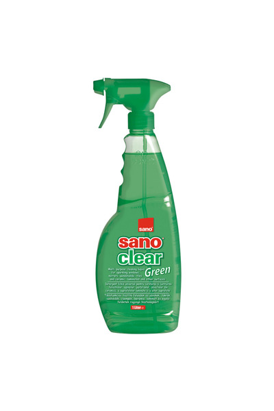 Sano Clear Green spray window cleaner, 1 liter