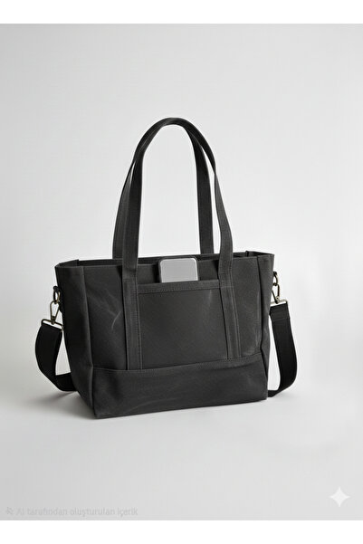 Old Cotton Mumlu Kanvas Tote Omuz Çantası ve El Çantası (ayarlanabilir ek askı)