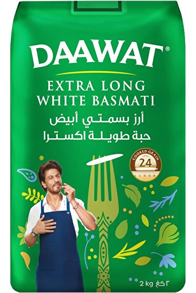 Daawat Traditional White Indian Basmati Rice 2kg