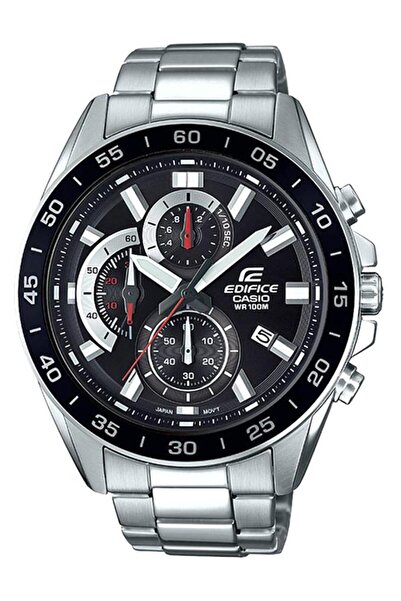 Casio Men's Edifice Chronograph Watch EFV-550D-1AVUDF - 47 mm - Silver