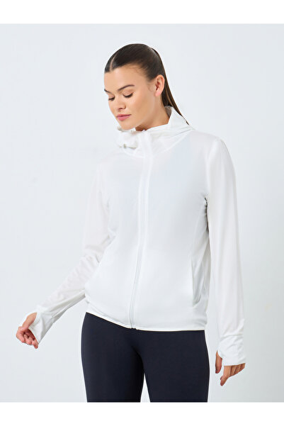 Styli UPF UV Protect 50+ Full Zip Hooded Jacket with Thumbhole Detail