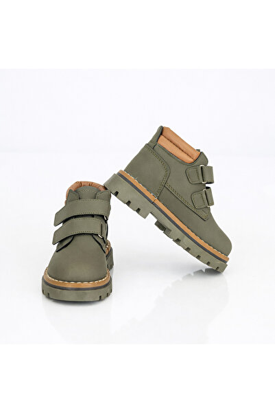 RMY SHOES حذاء للأطفال من الجنسين باللون الكاكي ذو نعل حراري سميك وبطانة دافئ...