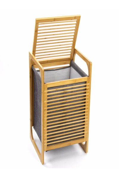 SERRA ÇANTA Ivory Çamaşır Sepeti Banyo 35Lt Bambu