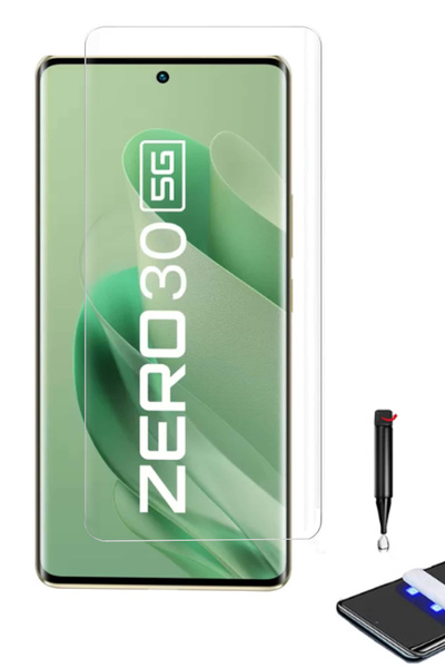 Generic Infinix Zero 30 5G - Adavnced Glue UV Curved Tempered Glass