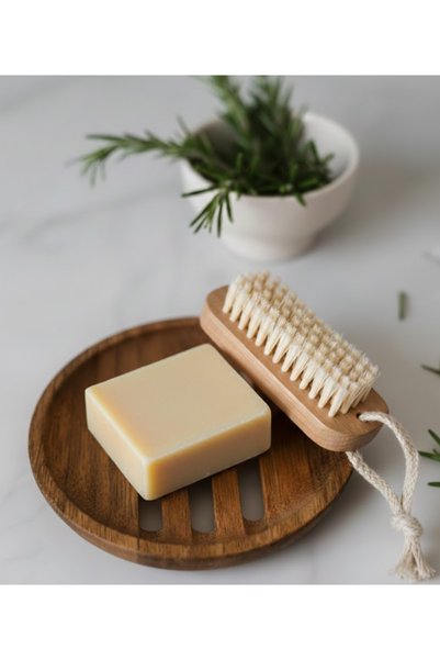 Şile Natural Handmade Natural Rosemary Soap – Revitalizing, Purifying, and Balancing Care