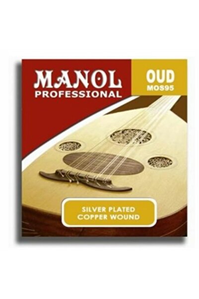 Manol MOS95 Set de corzi din ud, înfășurate cu argint, set profesional