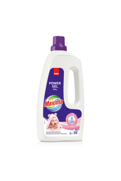 Sano Detergent lichid pentru rufe automat Maxima Baby, 1 litru