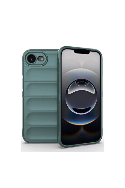 eco port iPhone 16E Case Optimum Silicone - Dark Green