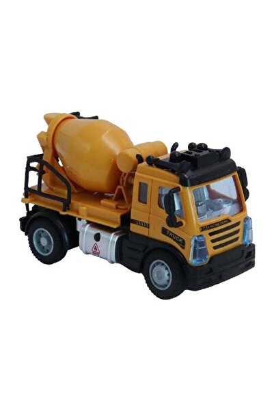 Generic HST 4-Way Drive Cement Mixer Truck with Remote Control for Kids Yello...
