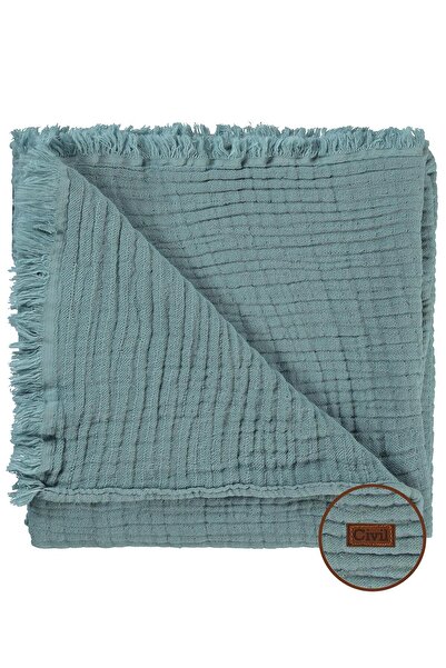 Civil Baby بطانية موسلين ملفوفة - خضراء قياسية