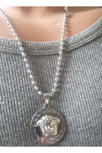 Mihasem INOX stainless steel chain and medallion for men