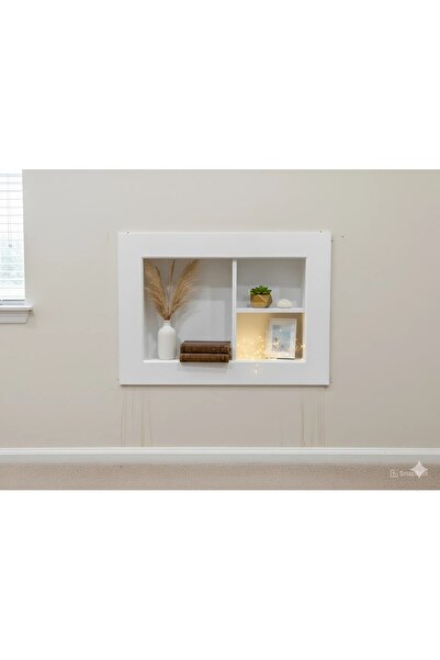 SNOOZYL Decorative wall-mounted air conditioner cover made of 18mm wood with ...