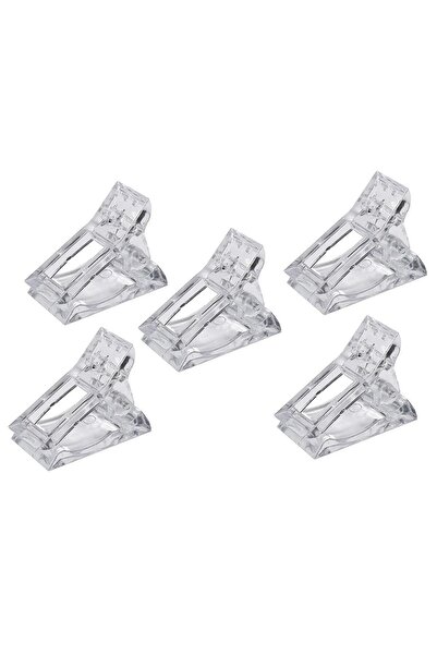zola Set de cleme transparente pentru vârfuri, 5 bucăți, 3,6x2,8x3,5 cm