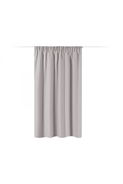 JEMIDI Stella opaque drapery with trim, 140 x 175 cm, Grey, Polyester, 55283....