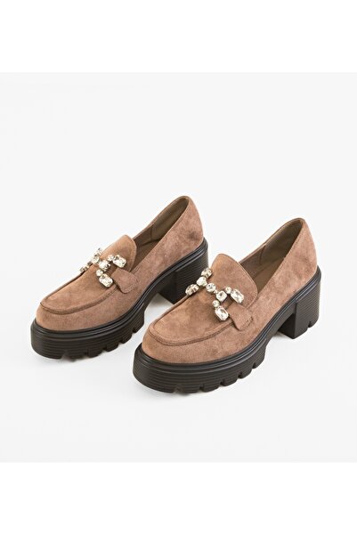 BENOTTİ Khursh Khaki women's casual shoes