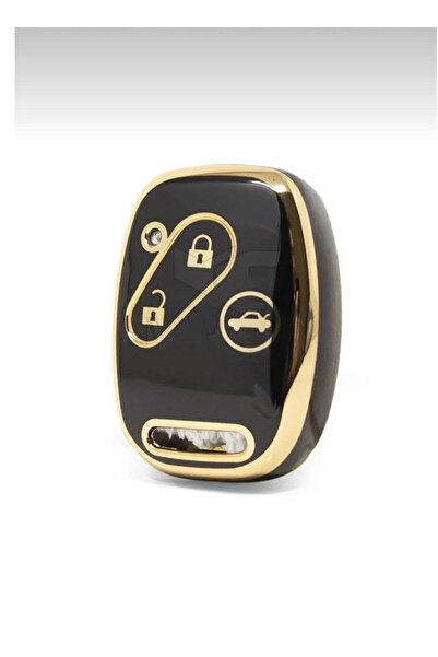 ÖZEN KEYS حافظة مفاتيح نانو فاخرة لهوندا سيفيك Fd6 Crv Accord 3 أزرار لون أسو...