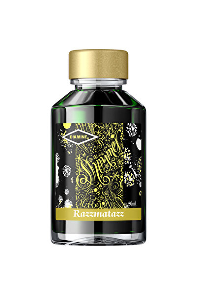 Diamine Shimmering Ink Bottle 50 ml - Razzmatazz