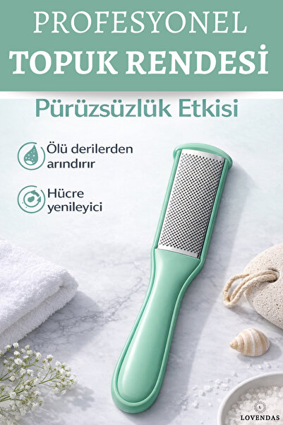 Lovendas Topuk Rendesi Pro Çelik Yüzey