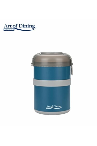 Heinner CASEROLA TERMICA DUBLA 920 ML, LOCA, ALBASTRU,