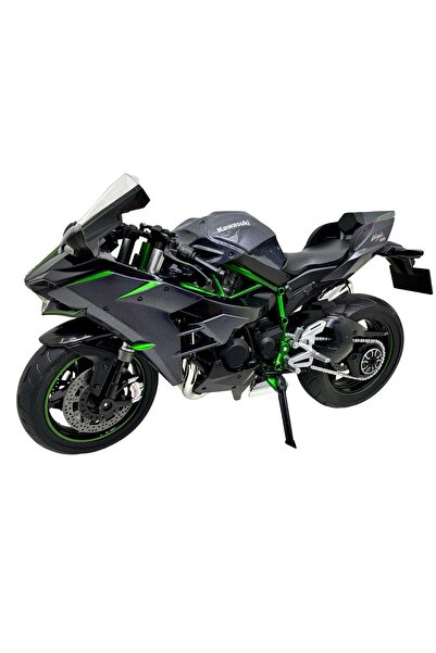 JPT Kawasaki Ninja H2 Die-Cast 1:9 Model with Lights