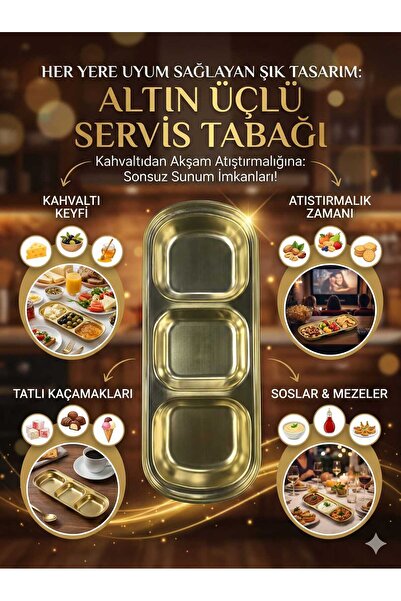 LOVYCO Gold Metal Sauce Bowl and Jam Bowl - Stylish Breakfast and Appetizer S...