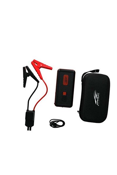Generic AUTOSMART 8000mAh 2-USB OEM Jump Starter with LED Light Black and Orange