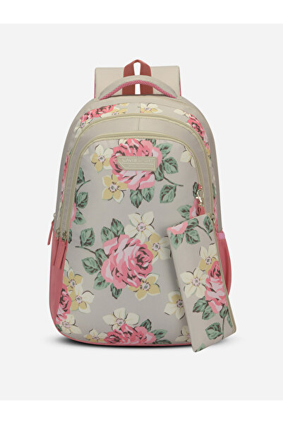 Lavie By Styli Buttercup Backpack with Pencil Pouch 36L 19Inches