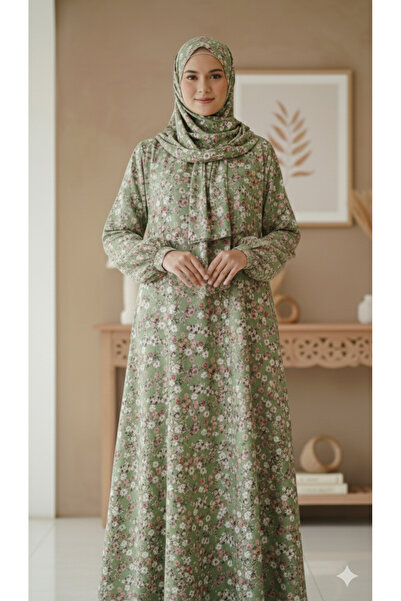 Maison Emarat Prayer Dress / Namazi / libs salah with attached matching Sheila