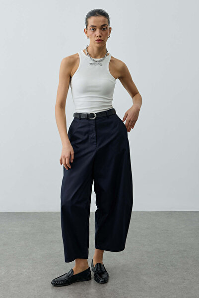 Fahhar Kanvas Balon Pantolon Lacivert
