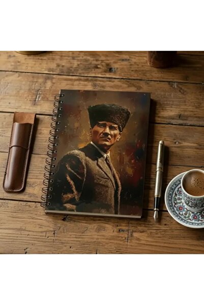 Be Online Ataturk Special Series Collection Hard Cover A5 Notebook - Unlined ...