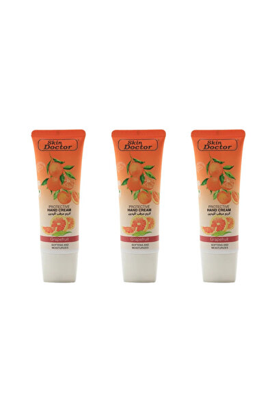Skin Doctor SPECIAL OFFER PACK OF PROTECTIVE HAND CREAM GRAPEFRUIT (PACK OF 3)