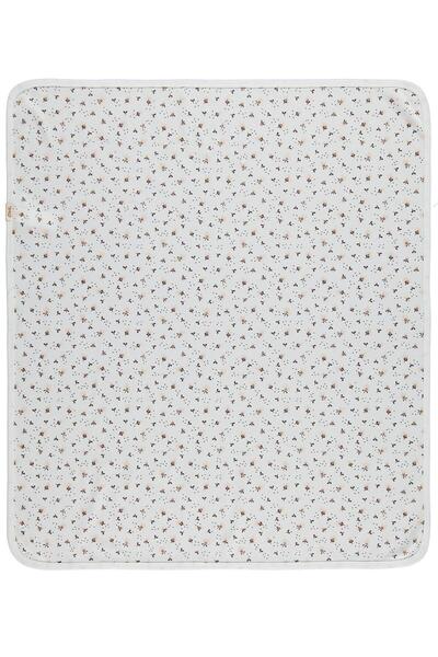 Civil Baby بطانية مطبوعة بالزهور مقاس 80x90 - إكرو ستاندرد