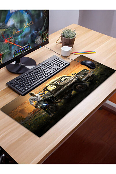 PATRON Halı MU_226 Bilgisayar Mause Pad Kaymaz Pvc Deri Taban , A Kalite Ürün