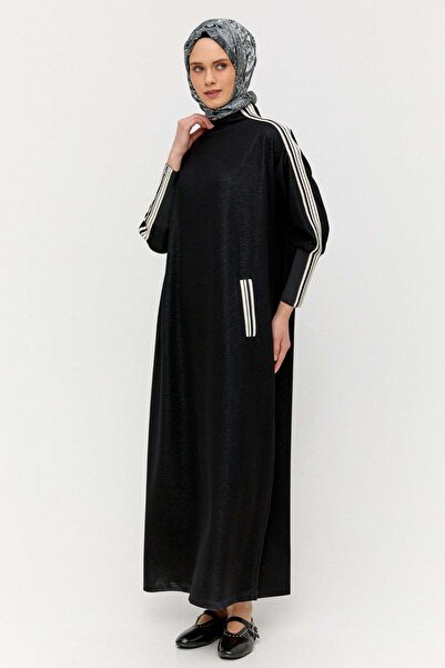 Setrms Yüksek Yakalı Fermuarlı Spor Elbise